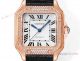 Swiss Grade Copy Cartier Santos de Cartier 35.1 Lady THB 9015 Rose Gold Diamond-set (2)_th.jpg